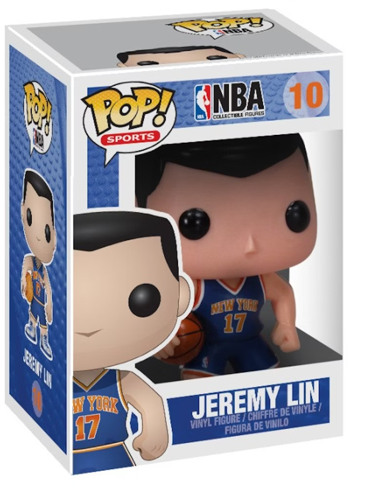 Funko Pop! Sports: NBA: Jeremy Lin (Knicks) (Box Imperfection)