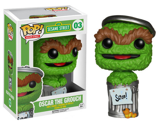 Funko Pop! Sesame Street: Oscar The Grouch (Box Imperfection)