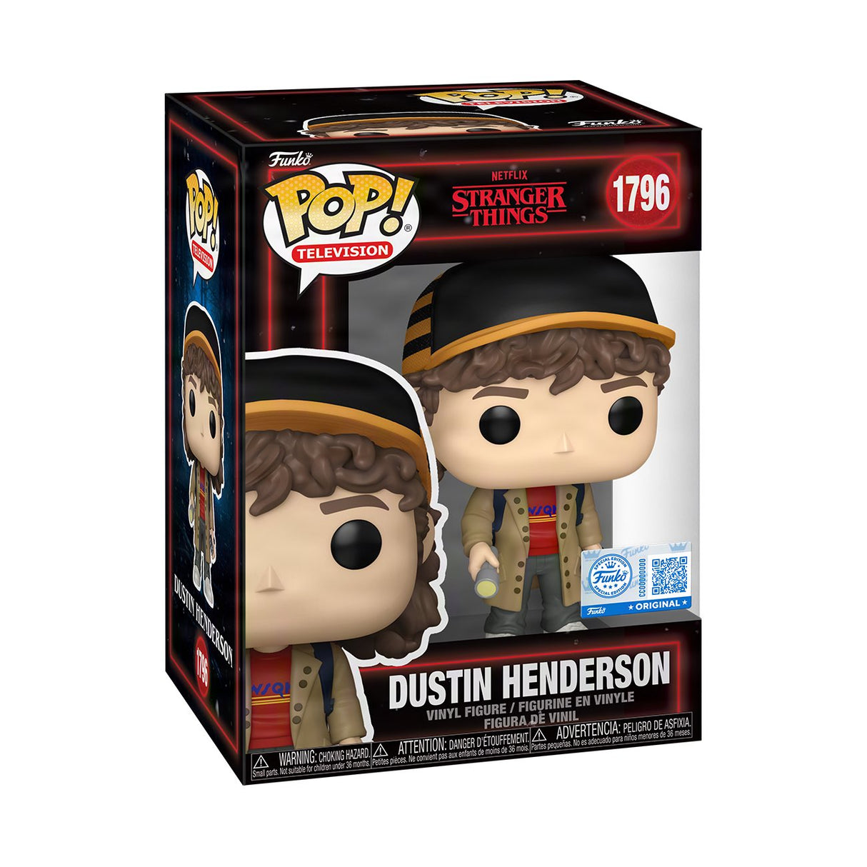 Funko Pop! Television: Stranger Things: Dustin Henderson (Target Exclusive)