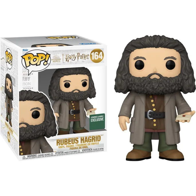 Funko Pop! Television: Harry Potter: Rubeus Hagrid With Letter (Barnes & Noble Exclusive)