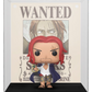 Funko Pop! Animation: One Piece: Shanks (Wanted Poster) (2024 C2E2 Shared Exclusive)