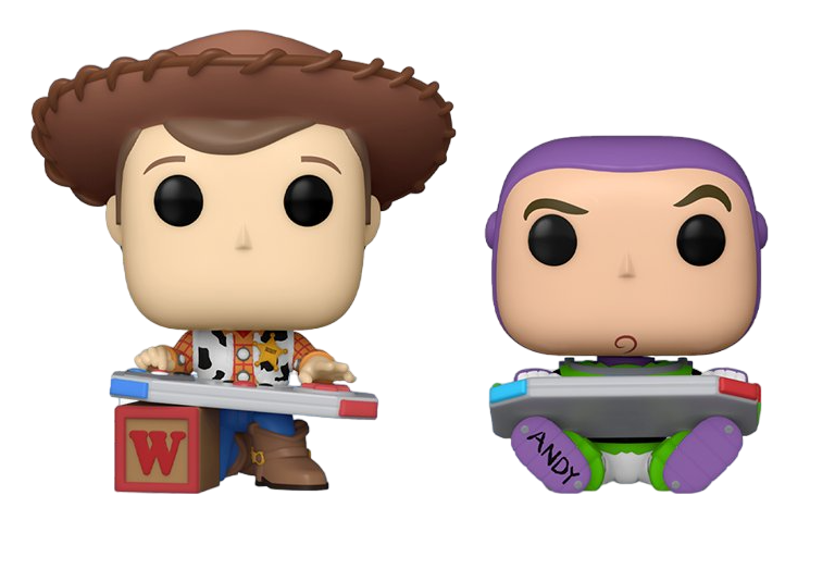 Funko Pop! Disney: Toy Story: Woody and Buzz (Gaming) (2-Pack) (2024 C2E2 Shared Exclusive)