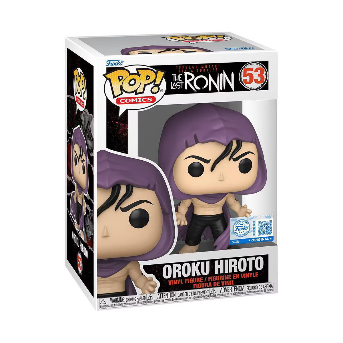 Funko Pop! Comics: Teenage Mutant Ninja Turtles The Last Ronin: Oroku Hiroto (Target Exclusvie)