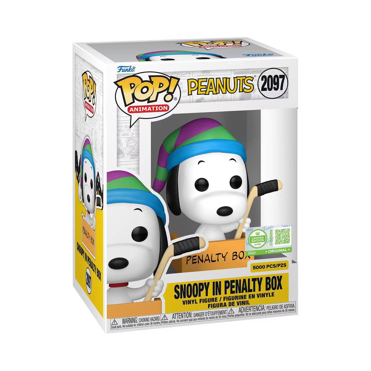 Funko Pop! Animation: Peanuts: Snoopy in Penalty Box (LE 5,000) (Funko Ultra Edition) (Target Exclusive)
