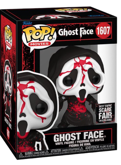 Funko Pop! Movies: Ghost Face - Ghost Face Bloody (2024 Hot Topic Scare Fair Exclusive)
