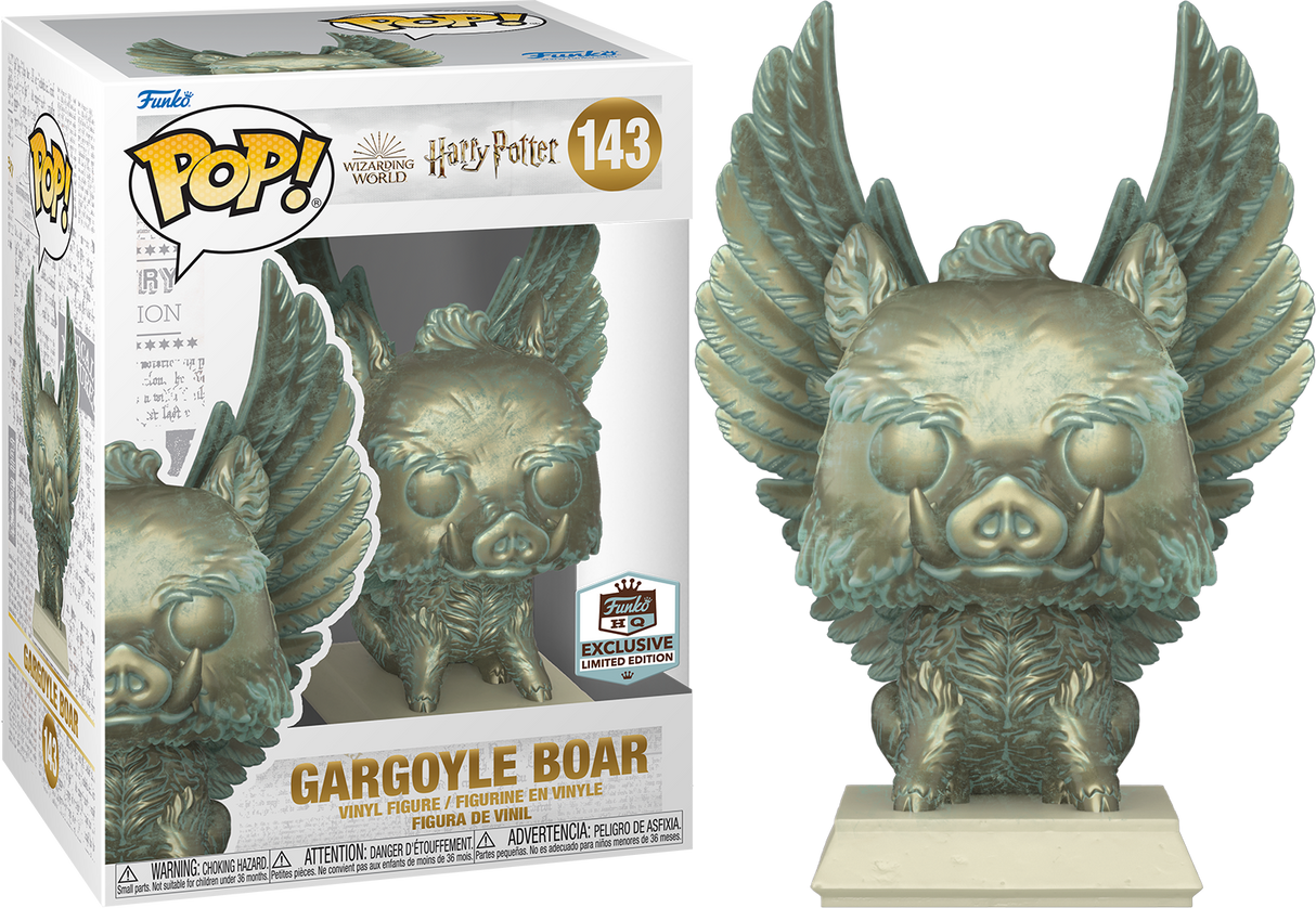 Funko Pop! Harry Potter: Gargoyle Boar (Funko HQ Exclusive) - Shak's Pop Shop