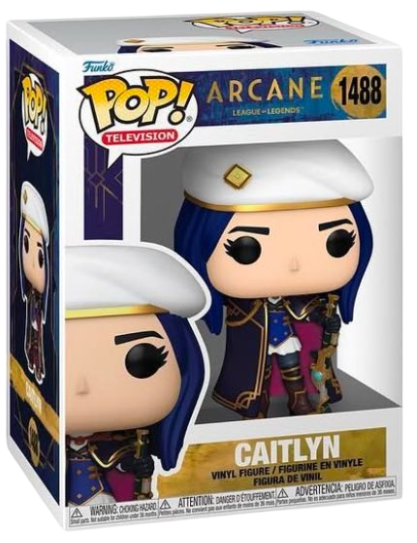 Funko Pop! Television: Arcane League of Legends: Caitlyn (Box Imperfection)
