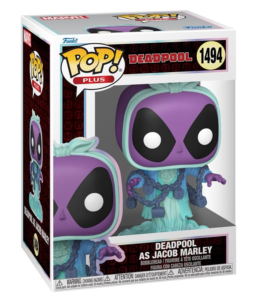 Funko Pop! Plus: Marvel's Deadpool: Deadpool as Jacob Marley