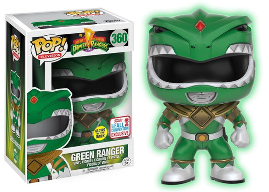 Television: Power Rangers: Green Ranger (Glow) (2017 Fall Convention Exclusive)
