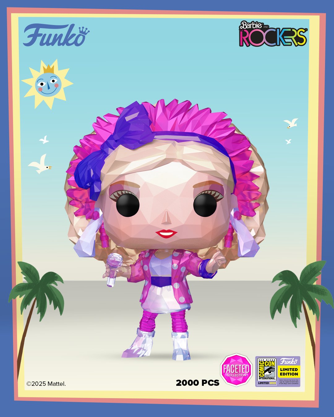 Funko Pop! Retro Toys: Barbie Rockers (Faceted) (LE 2,000) (2025 SDCC Convention Exclusive)