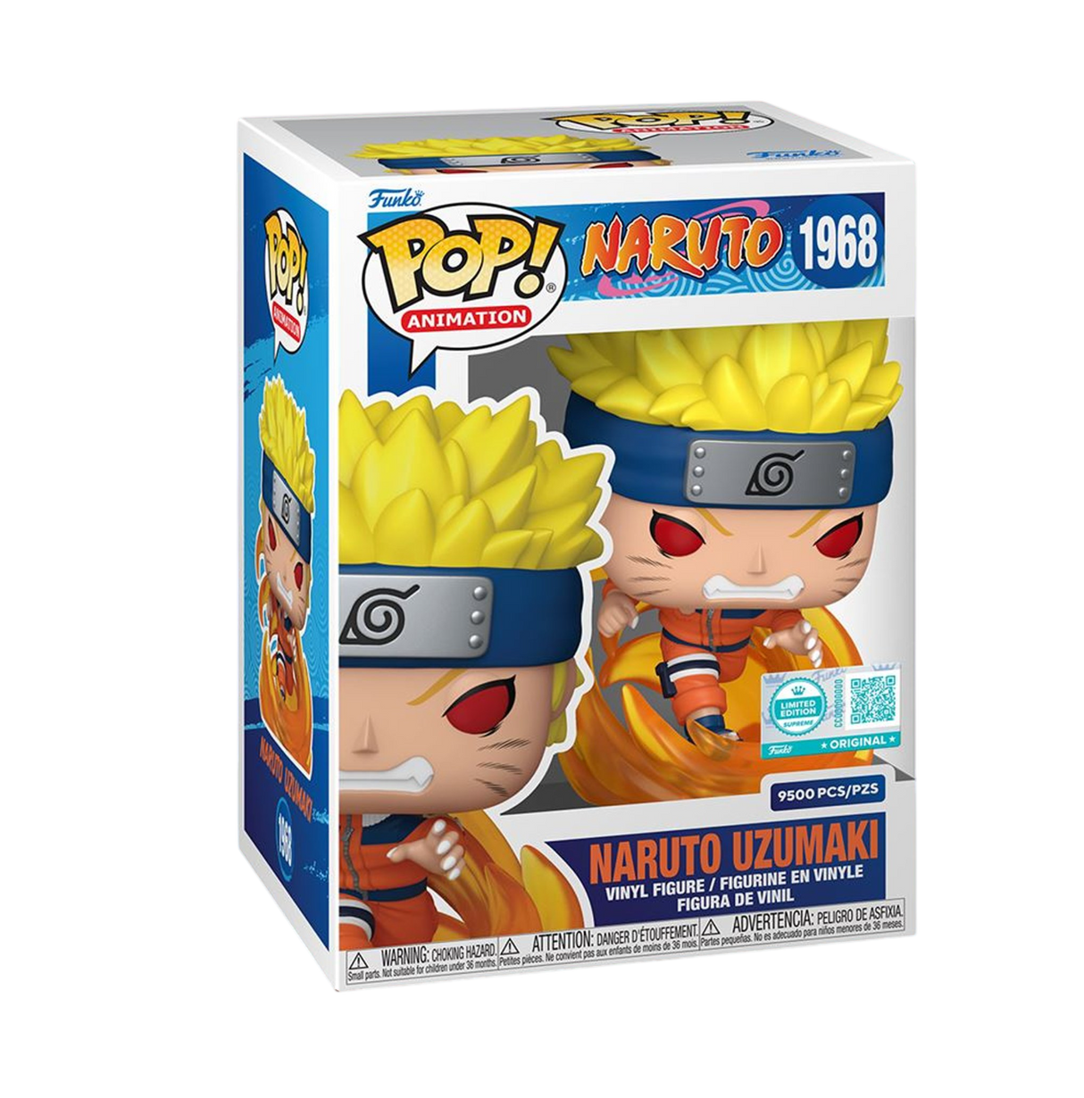 Funko Pop! Animation: Naruto: Naruto Uzumaki (LE 9,500) (Funko Supreme Exclusive)