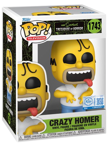 Funko Pop! Television: The Simpsons: Crazy Homer (Funko Special Edition)