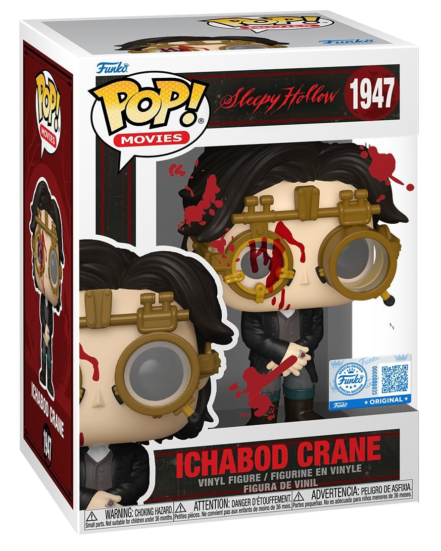 Funko Pop! Movies: Sleepy Hollow: Ichabod Crane (Bloody) (Funko Special Edition)
