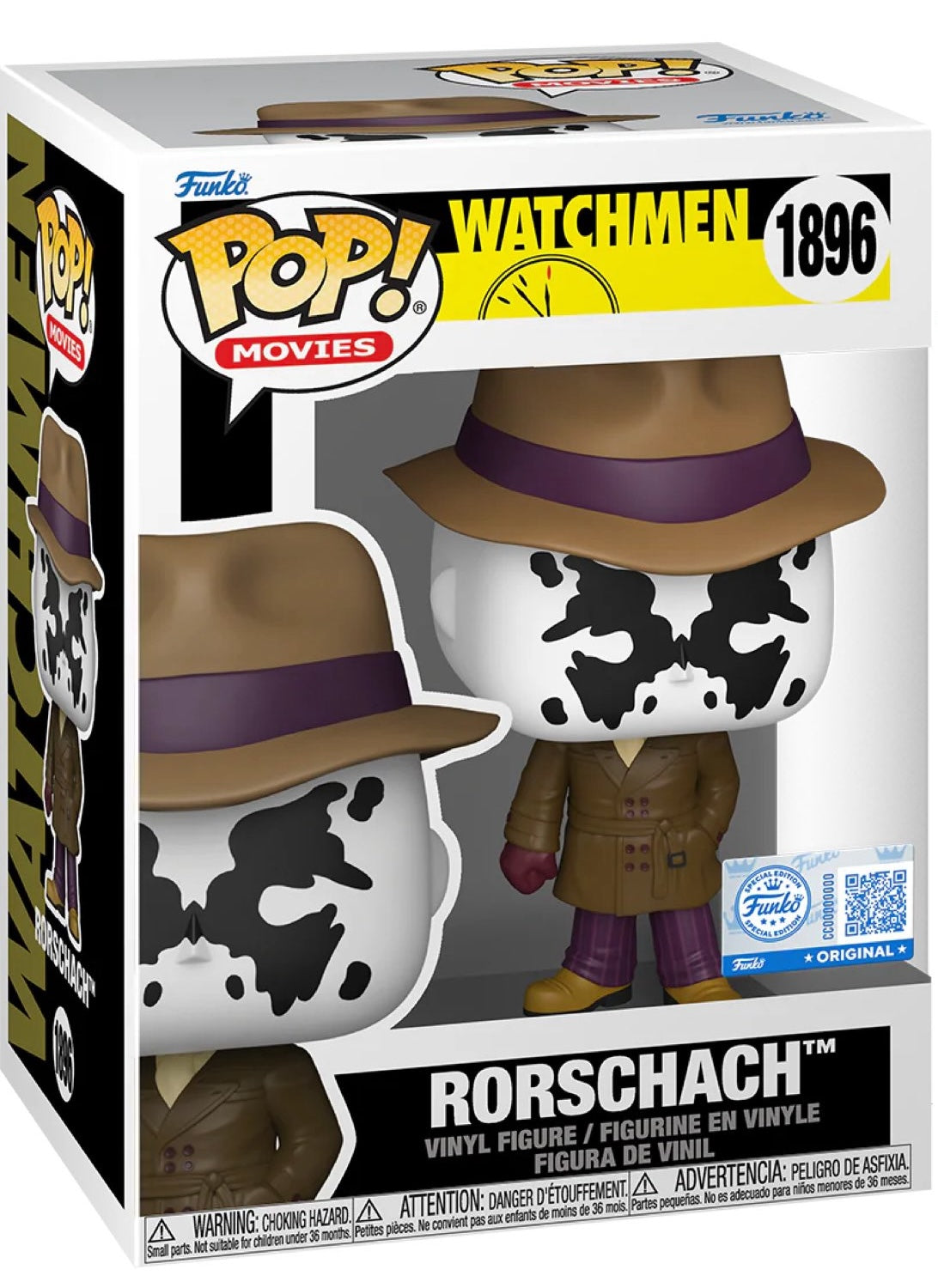 Funko Pop! Movies: Watchmen: Rorschach (Funko Special Edition)