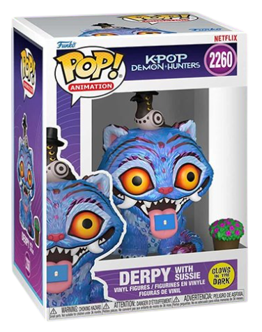 Funko Pop! Movies: KPop Demon Hunters: Derpy with Magpie (Glow) WAVE 2