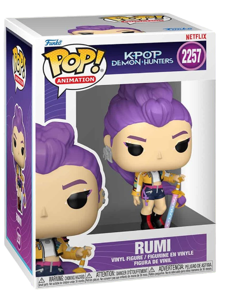 Funko Pop! Animation: KPop Demon Hunters: Rumi WAVE 2
