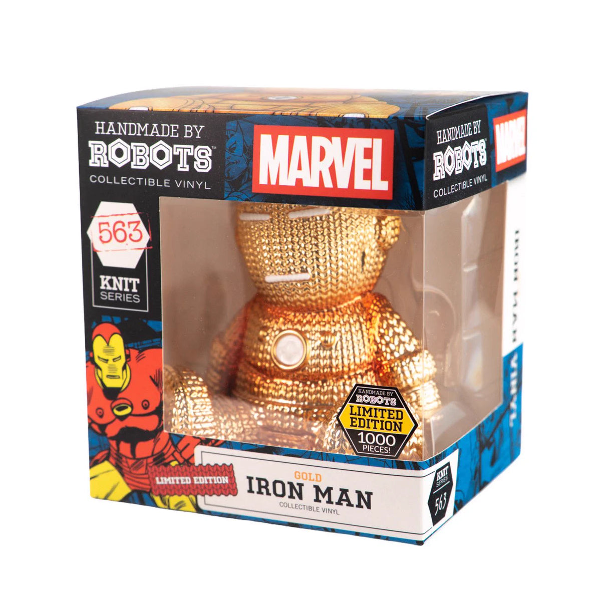 Handmade by Robots: Marvel: Iron Man (Gold) (LE 1,000) (2026 NYCC Exclusive)