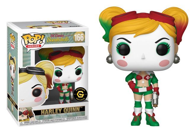 Funko Pop! Heroes: DC Bombshells: Harley Quinn (My Geek Box Exclusive)