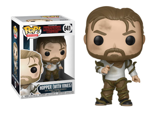 Funko Pop! Television: Stranger Things: Hopper (With Vines) (Box Imperfection)