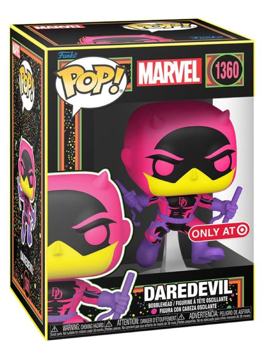 Funko Pop! Marvel: Blacklight Daredevil (Target Exclusive)