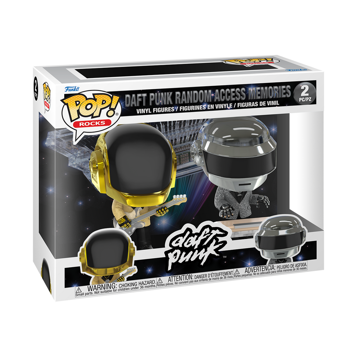 Funko Pop! Rocks: Daft Punk: Random Access Memories (2 Pack)