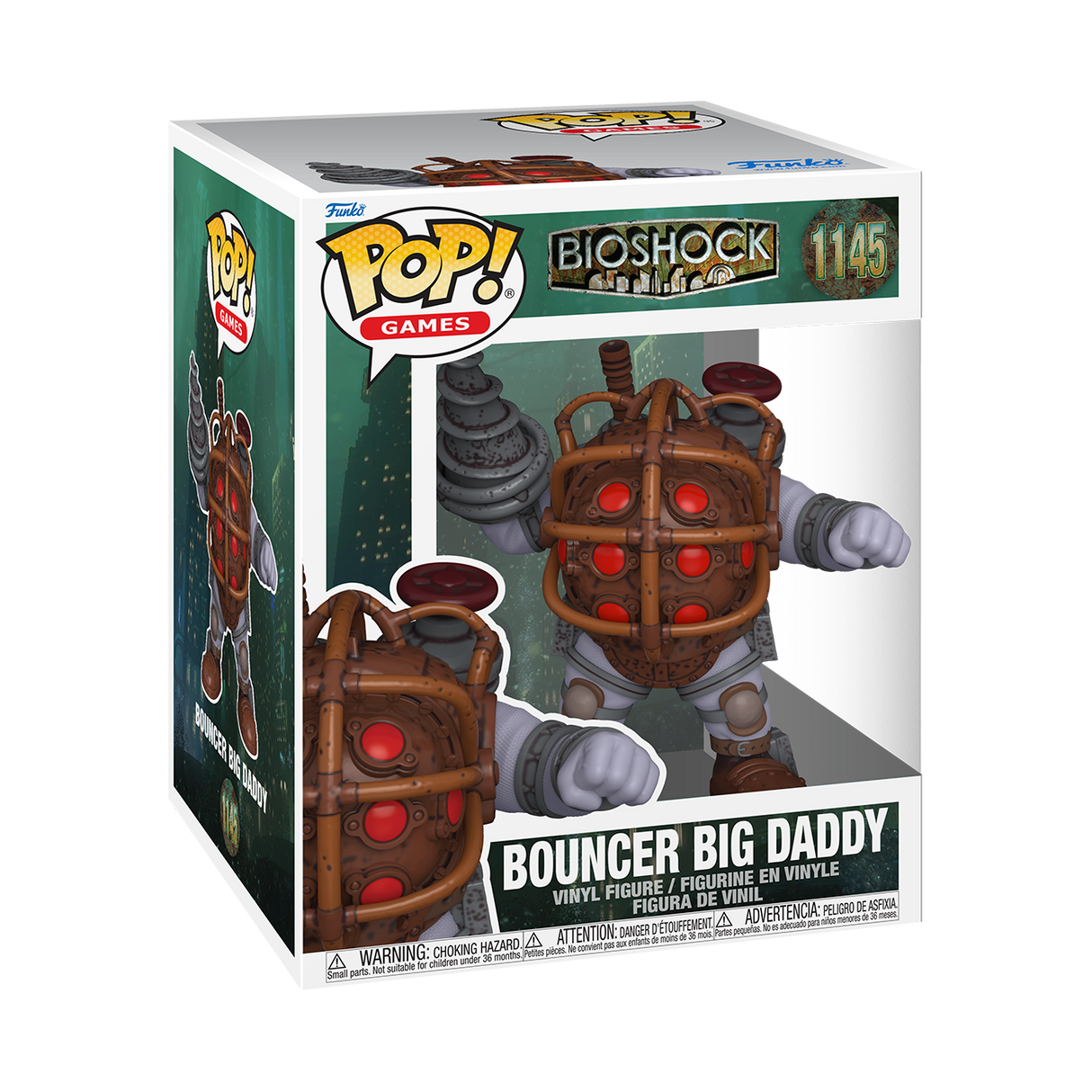 Funko Pop! Games: Bioshock: Bouncer Big Daddy (Super 6")