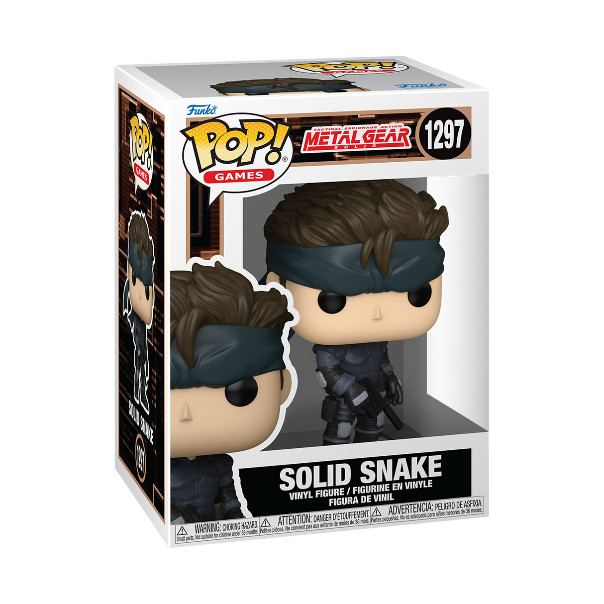 Funko Pop! Games: Metal Gear Solid: Solid Snake