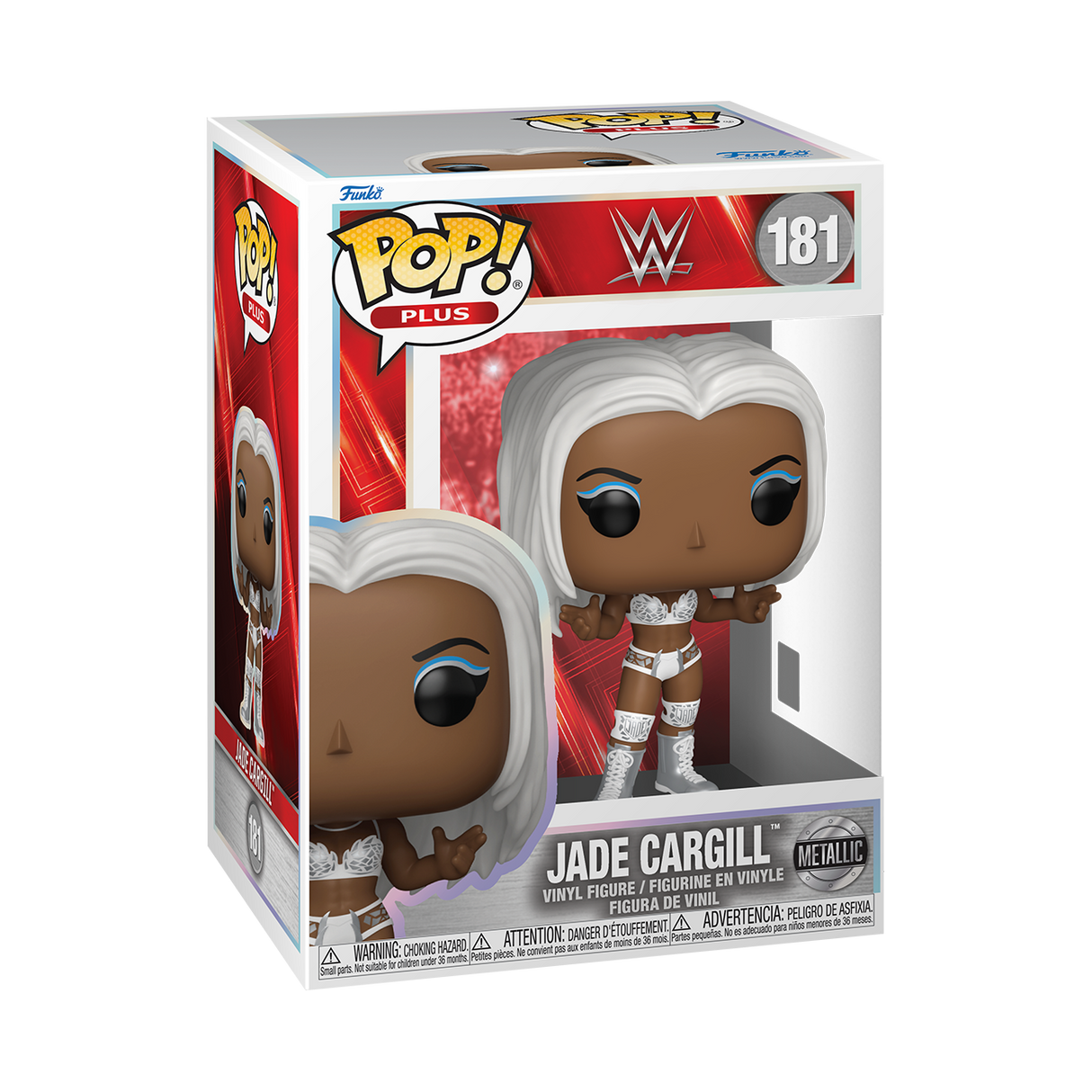 Funko Pop! Plus: WWE: Jade Cargill (Metallic)