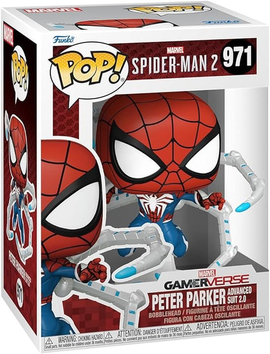 Funko Pop! Games: Marvel's Spider-Man 2: Peter Parker (Advanced Suit 2.0)