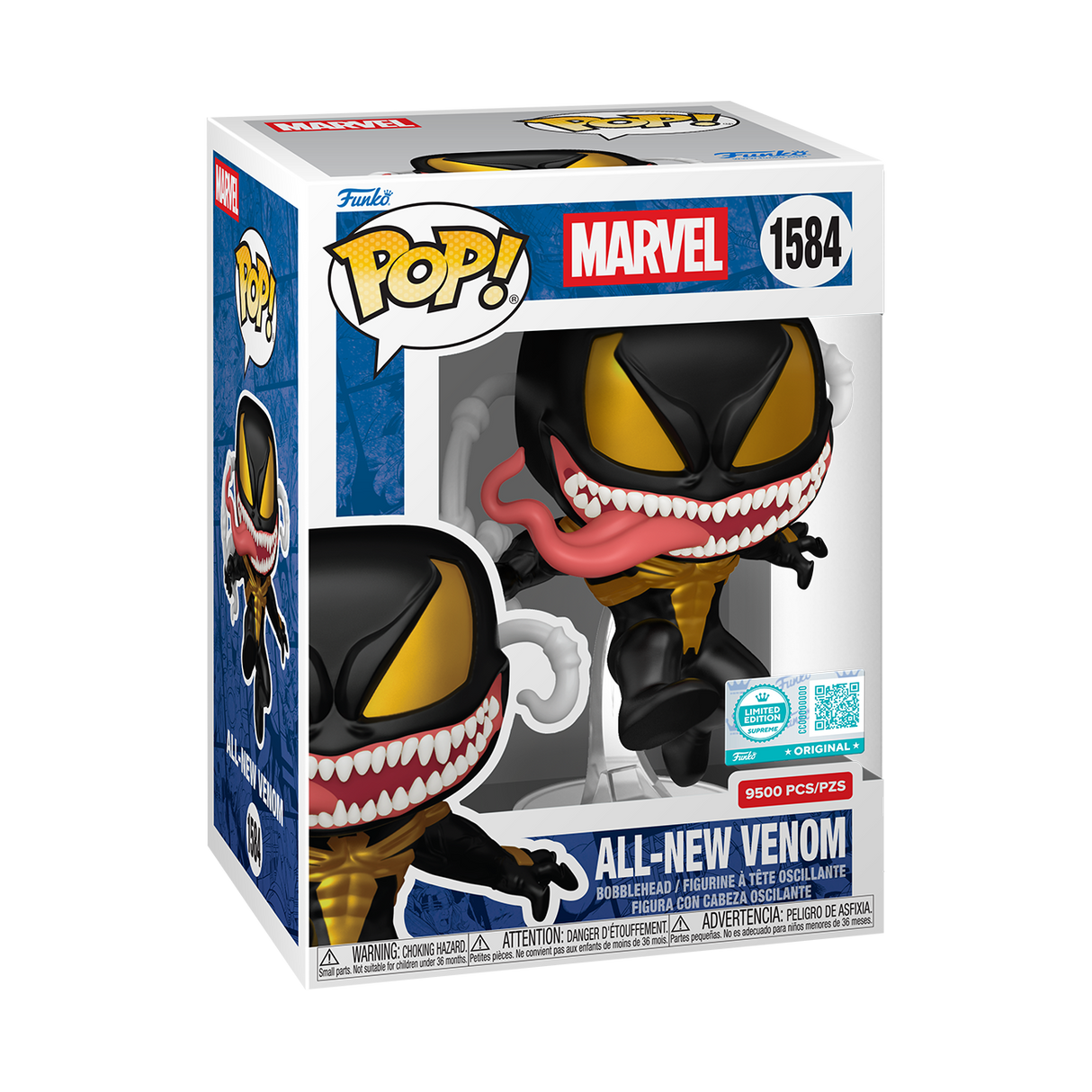 Funko Pop! Marvel: All-New Venom (LE 9,500) (Funko Supreme Edition) (Entertainment Earth Exclusive)