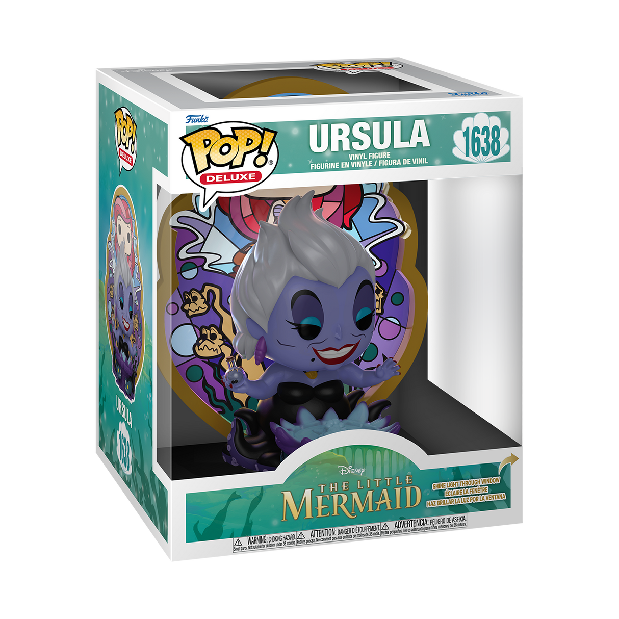 Funko Pop! Deluxe: The Little Mermaid: Ursula (Stained Glass)