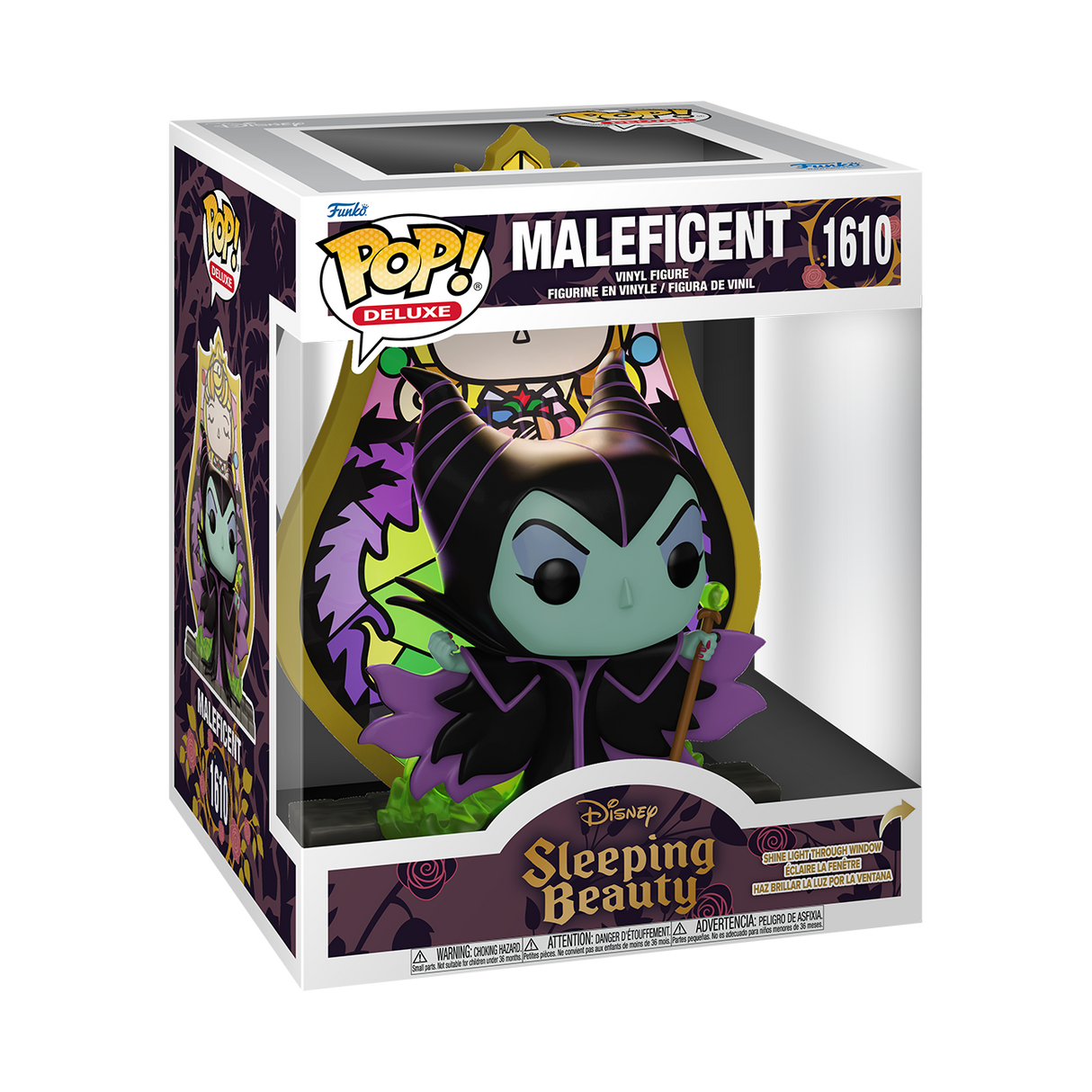 Funko Pop! Deluxe: Sleeping Beauty: Maleficent (Stained Glass)