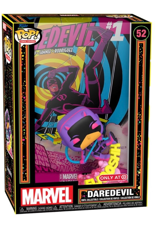 Funko Pop! Comic Cover: Marvel's Daredevil #1 - Daredevil Blacklight (Target Exclusive)