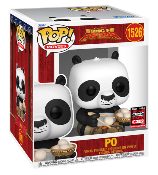 Funko Pop: Movies: Kung Fu Panda: Po With Dumplings (2024 C2E2 Convention Exclusive)