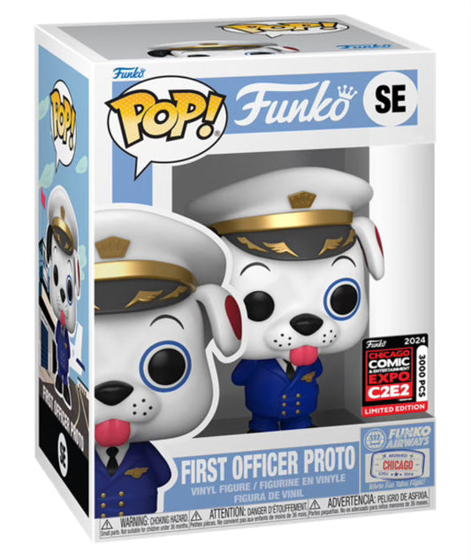 Funko Pop! First Officer Proto (2024 C2E2 Convention Exclusive L.E 3,000) (Box Imperfection)