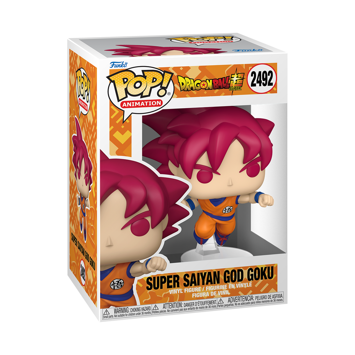 Funko Pop! Animation: Dragon Ball Super: Super Saiyan God Goku