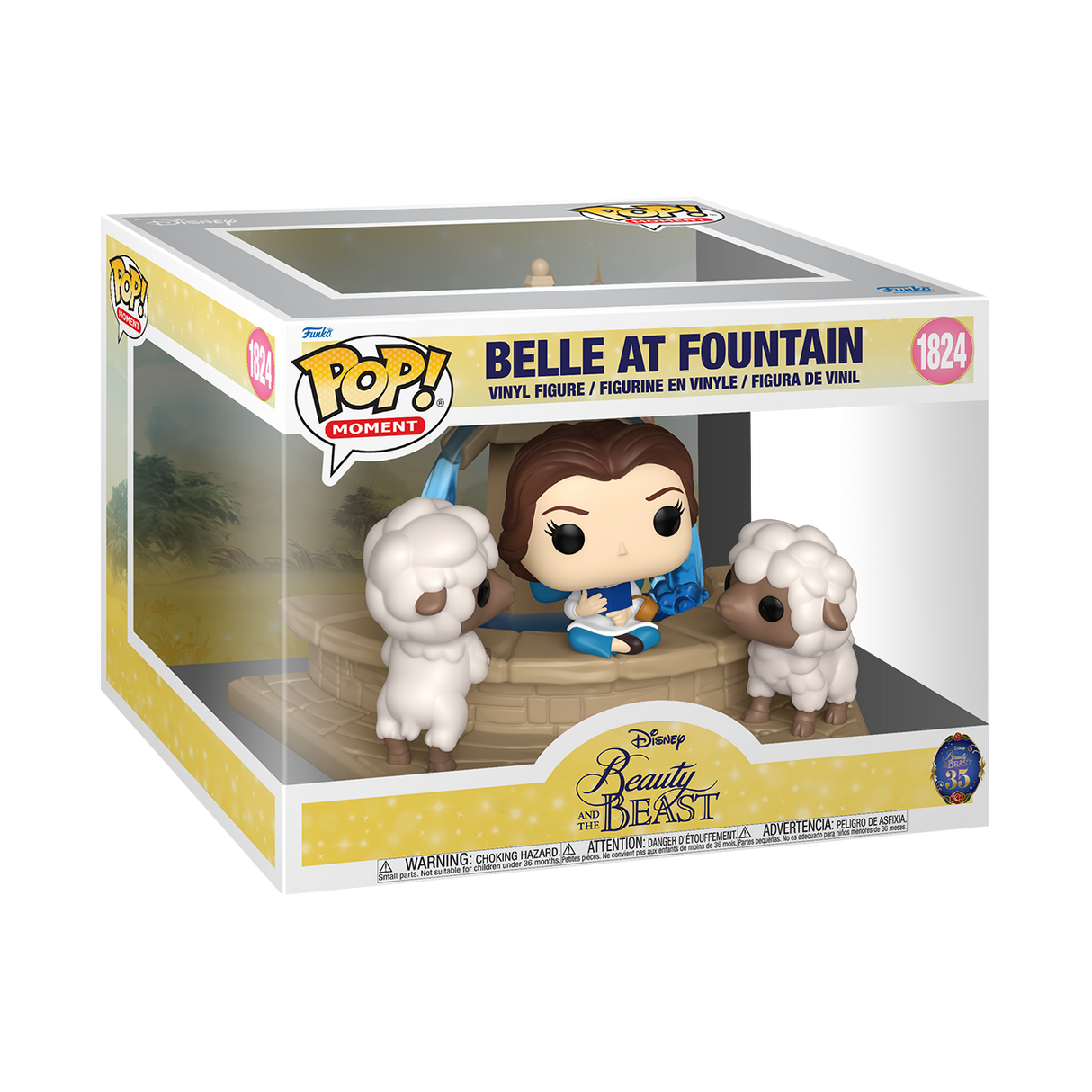 Funko Pop! Moment: Disney's Beauty and the Beast: Belle at Fountain
