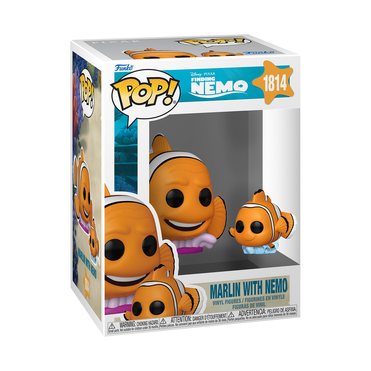 Funko Pop! Disney: Finding Nemo: Marlin with Nemo