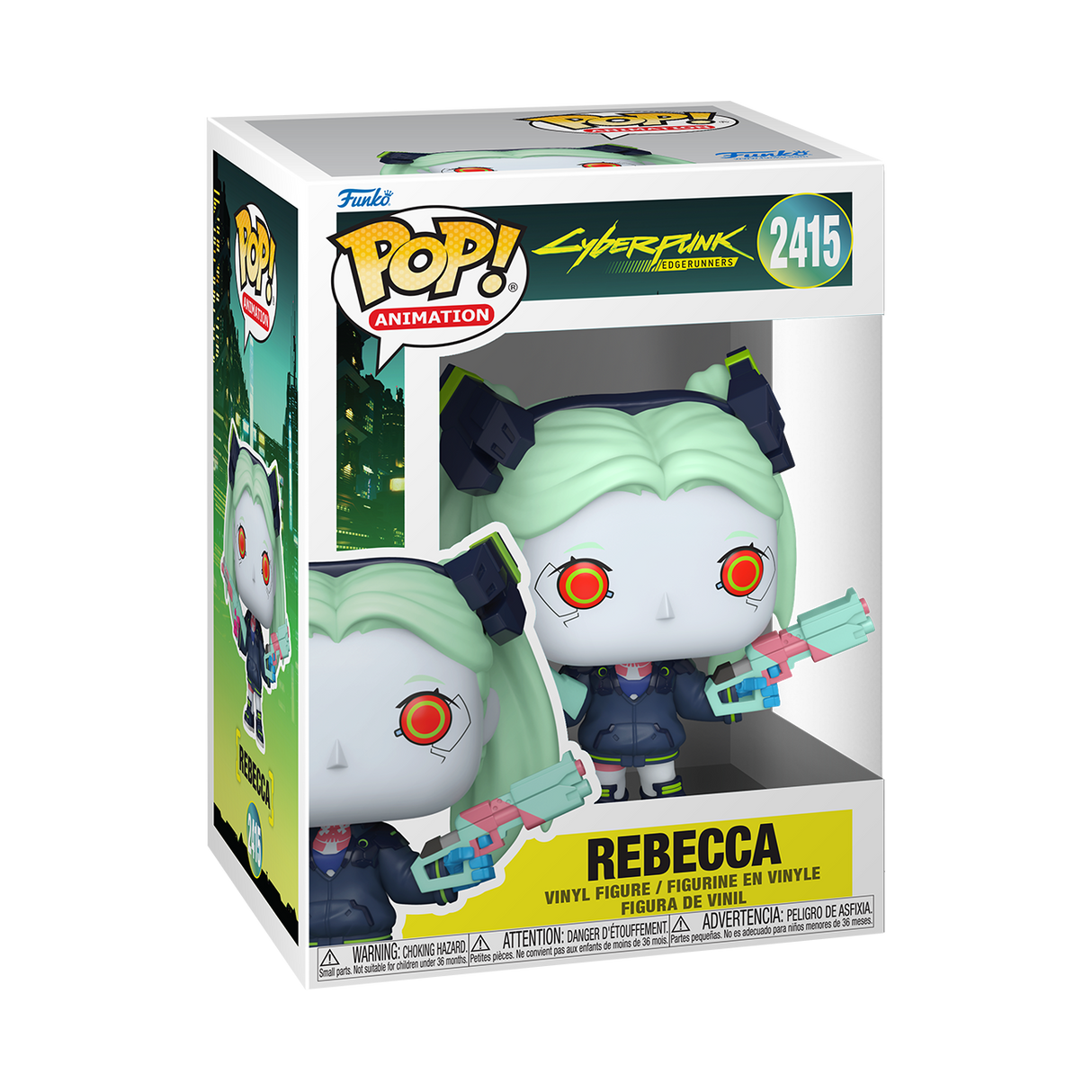 Funko Pop! Games: Cyberpunk Edgerunners: Rebecca