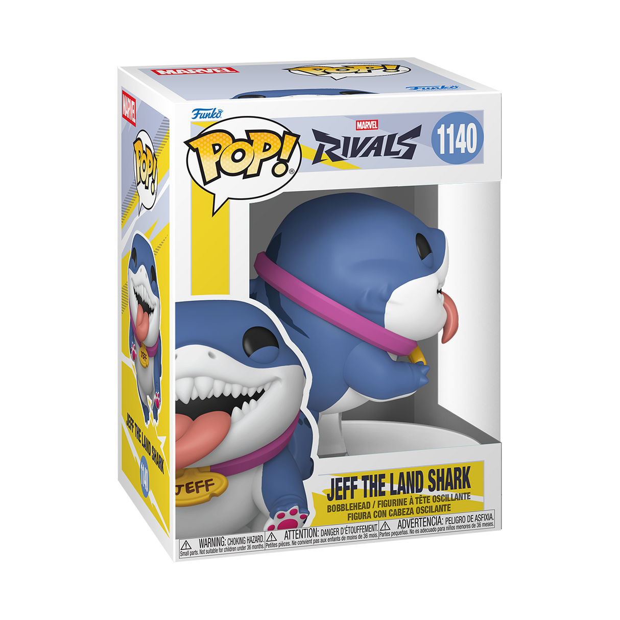 Funko Pop! Marvel: Marvel Rivals: Jeff The Land Shark