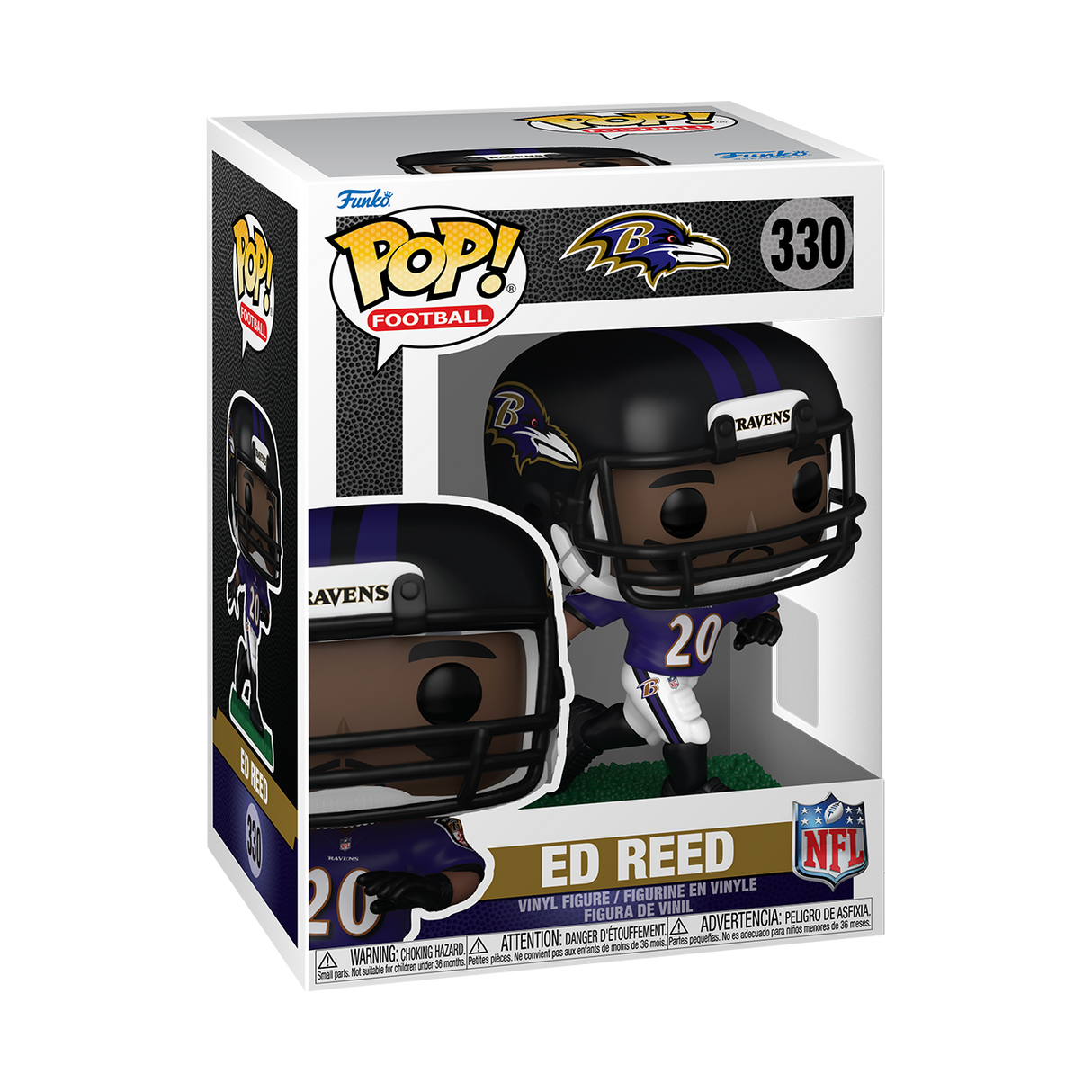 Funko Pop! Football: Baltimore Ravens: Ed Reed