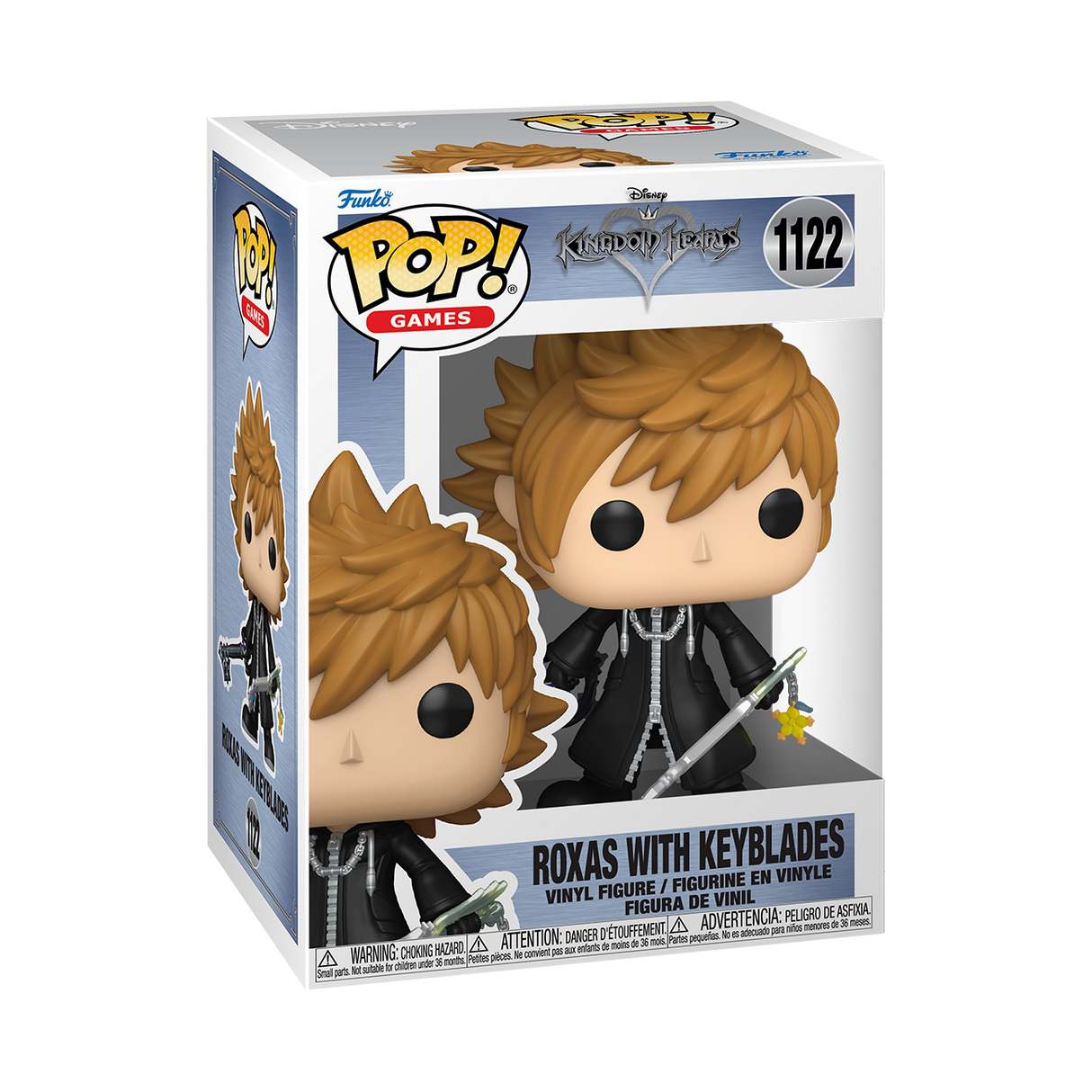 Funko Pop! Games: Kingdom Hearts: Roxas with Keyblades