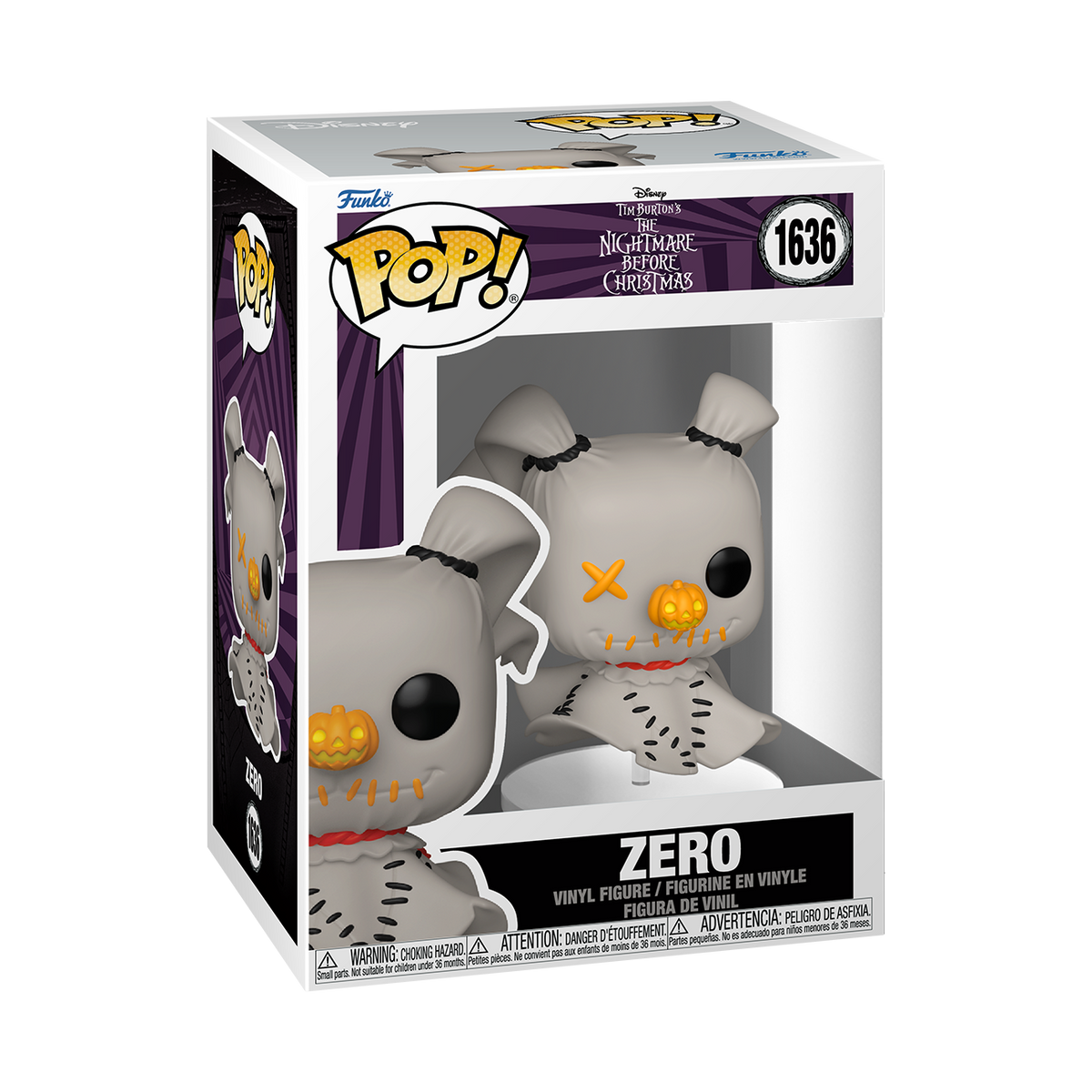 Funko Pop! Disney: Nightmare Before Christmas: Zero (Patchwork