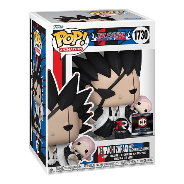 Funko Pop! Animation: Bleach: Kenpachi Zaraki With Yachiru Kusajishi (Chalice Collectables Exclusive)