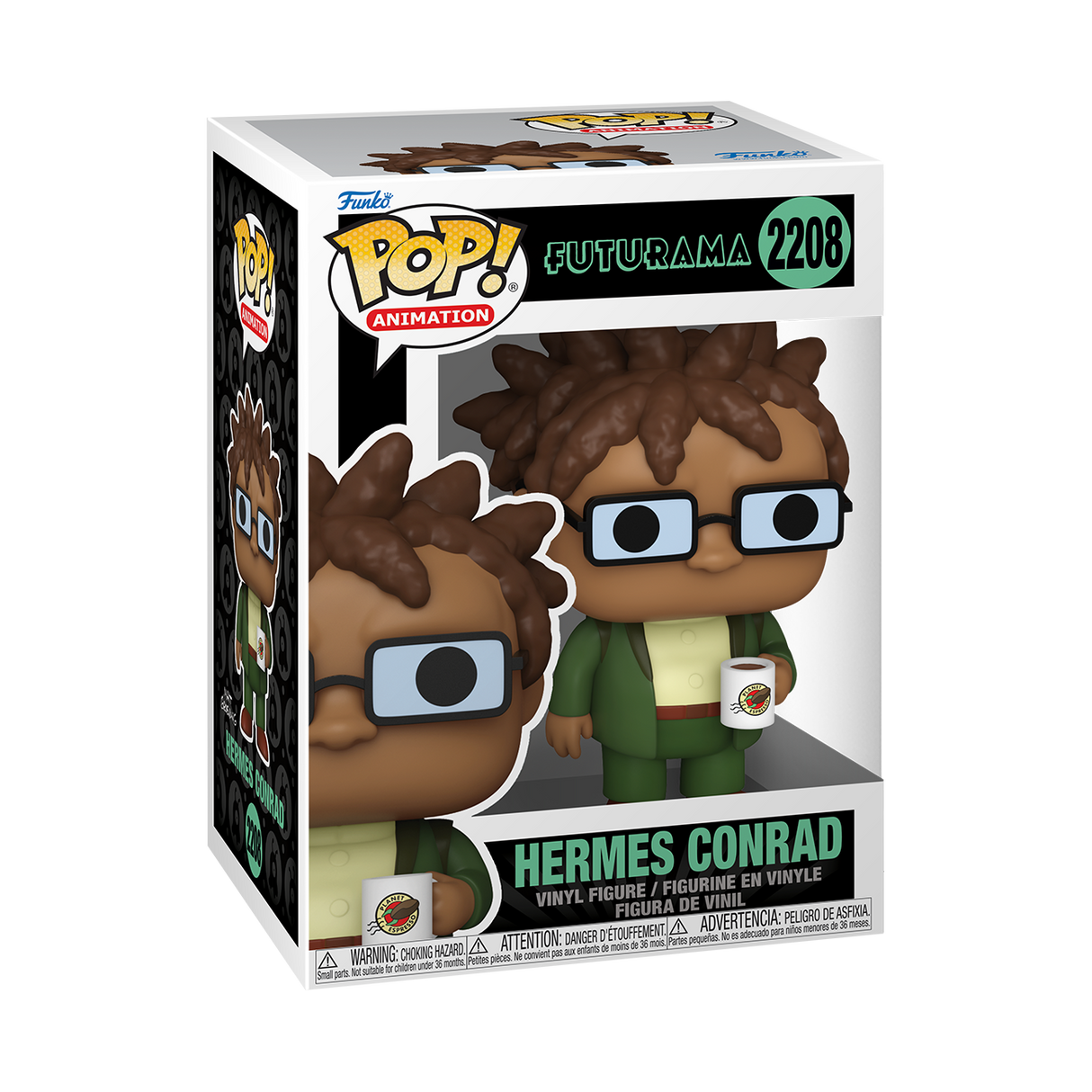 Funko Pop! Animation: Futurama: Hermes with Mug