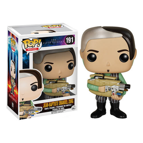 Funko Pop! Movies: The Fifth Element: Jean-Baptiste Emanuel Zorg (Box Imperfection)