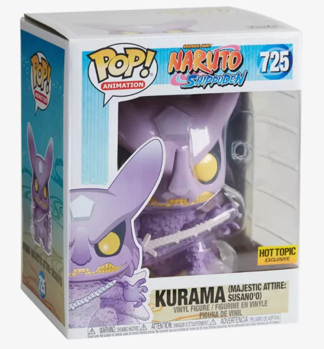 Funko Pop! Animation: Naruto Shippuden: Kurama (Majestic Attire: Susano'o) (Super 6") (Hot Topic Exclusive)
