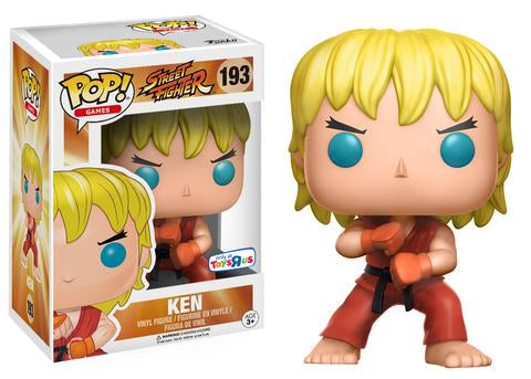 Funko Pop! Games: Street Fighter: Ken (Special Attack) (Toys R Us Exclusive)