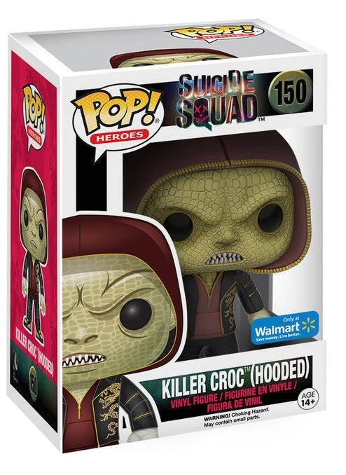 Funko Pop! Heroes: Suicide Squad: Killer Croc (Hooded) (Walmart Exclusive)