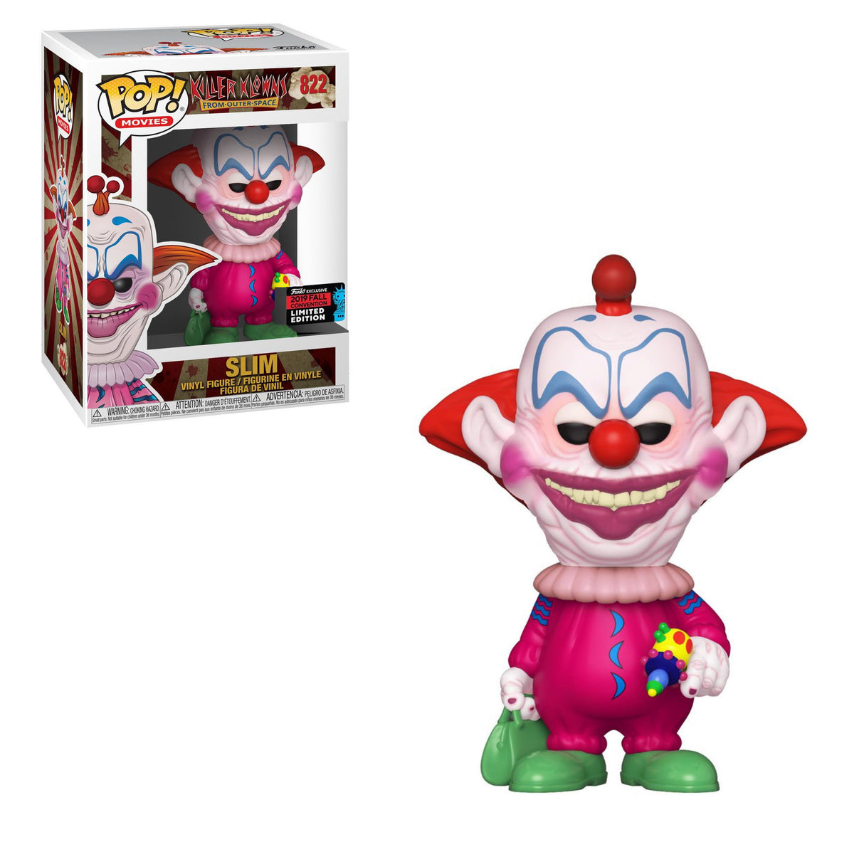 Funko Pop! Movies: Killer Klowns from Outer Space: Slim (2019 Fall Convention Shared Exclusive)